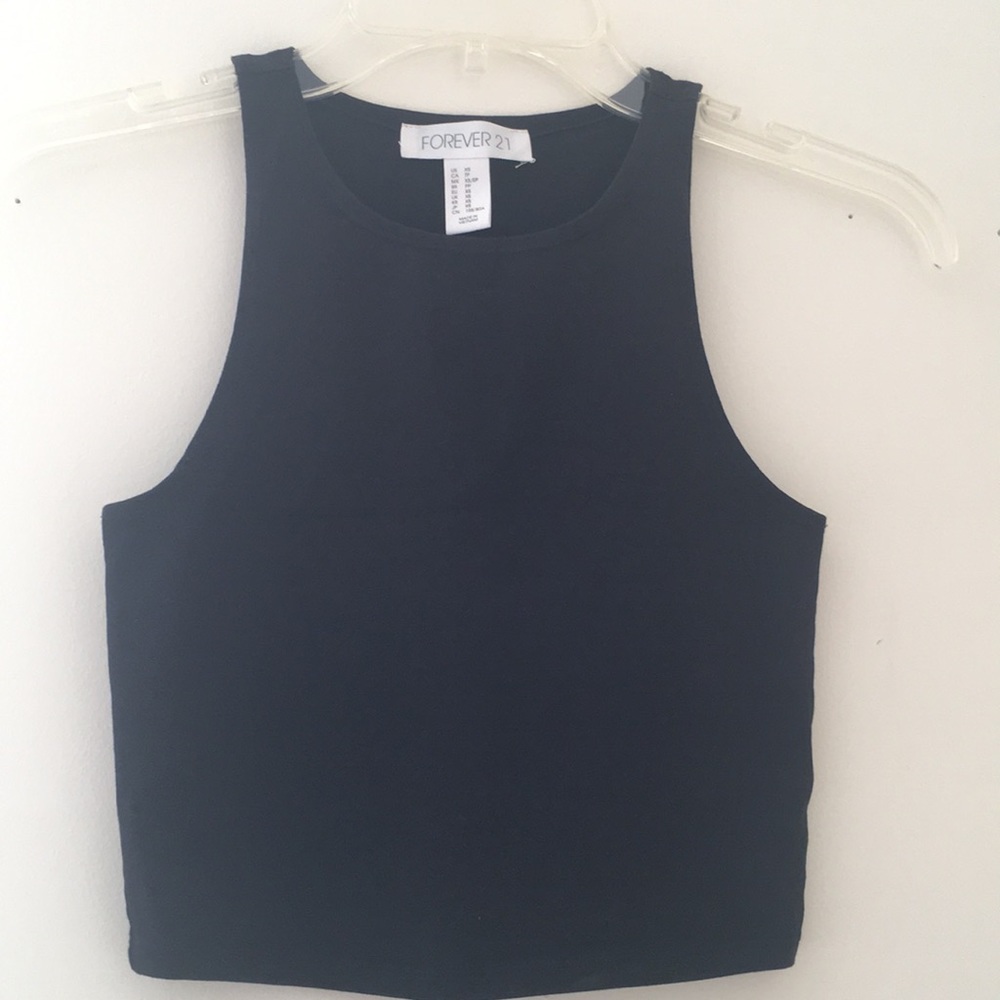 Black Crop Top